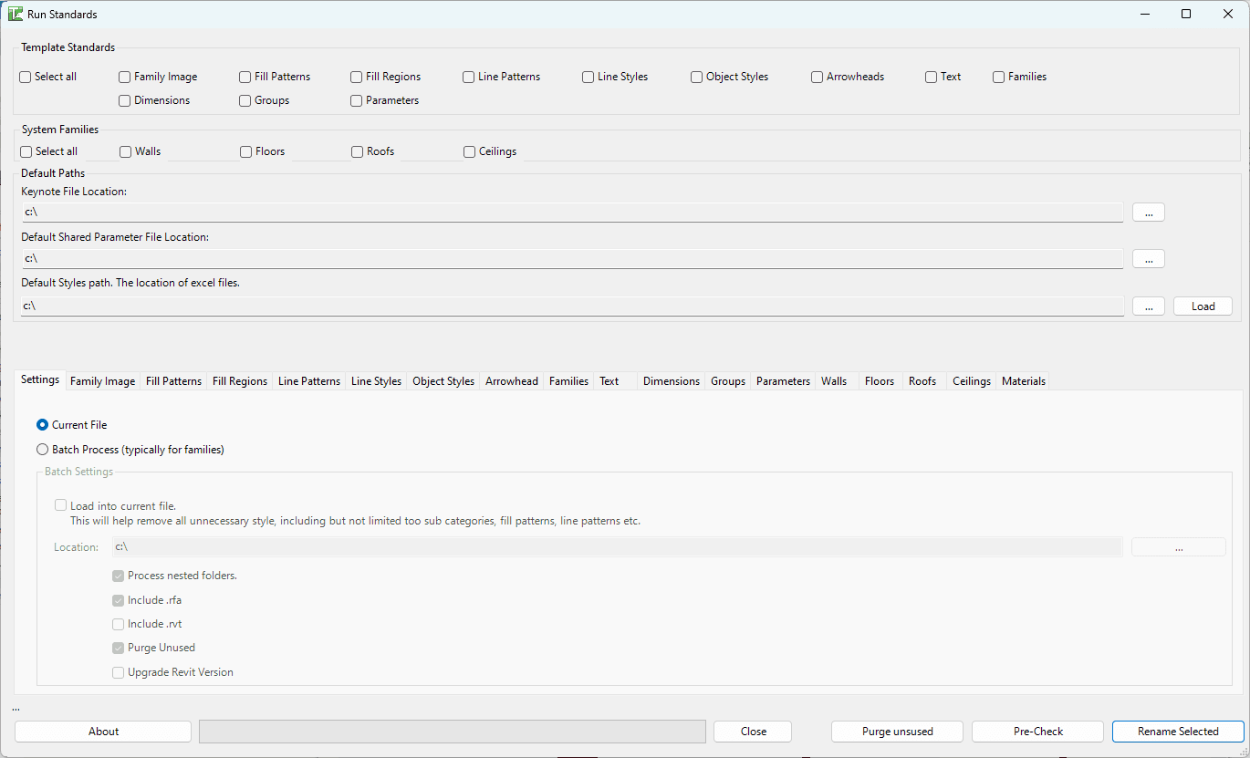 149 Process Standards