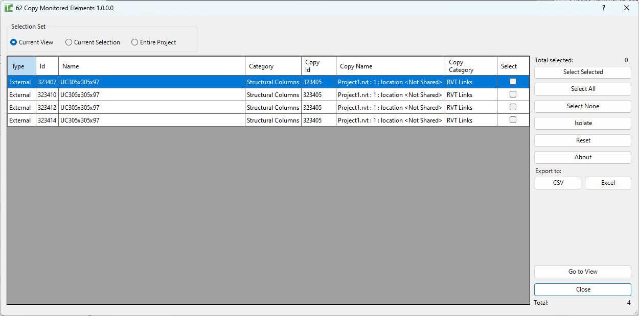 062 Copy Monitored Elements