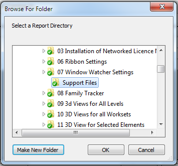 Warning Directory Folder