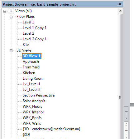 11 3D View for Selected Elements
