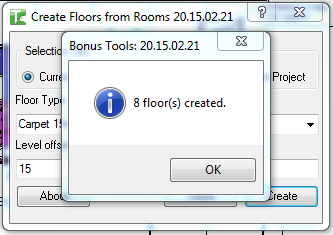 14 Create Floors from Rooms