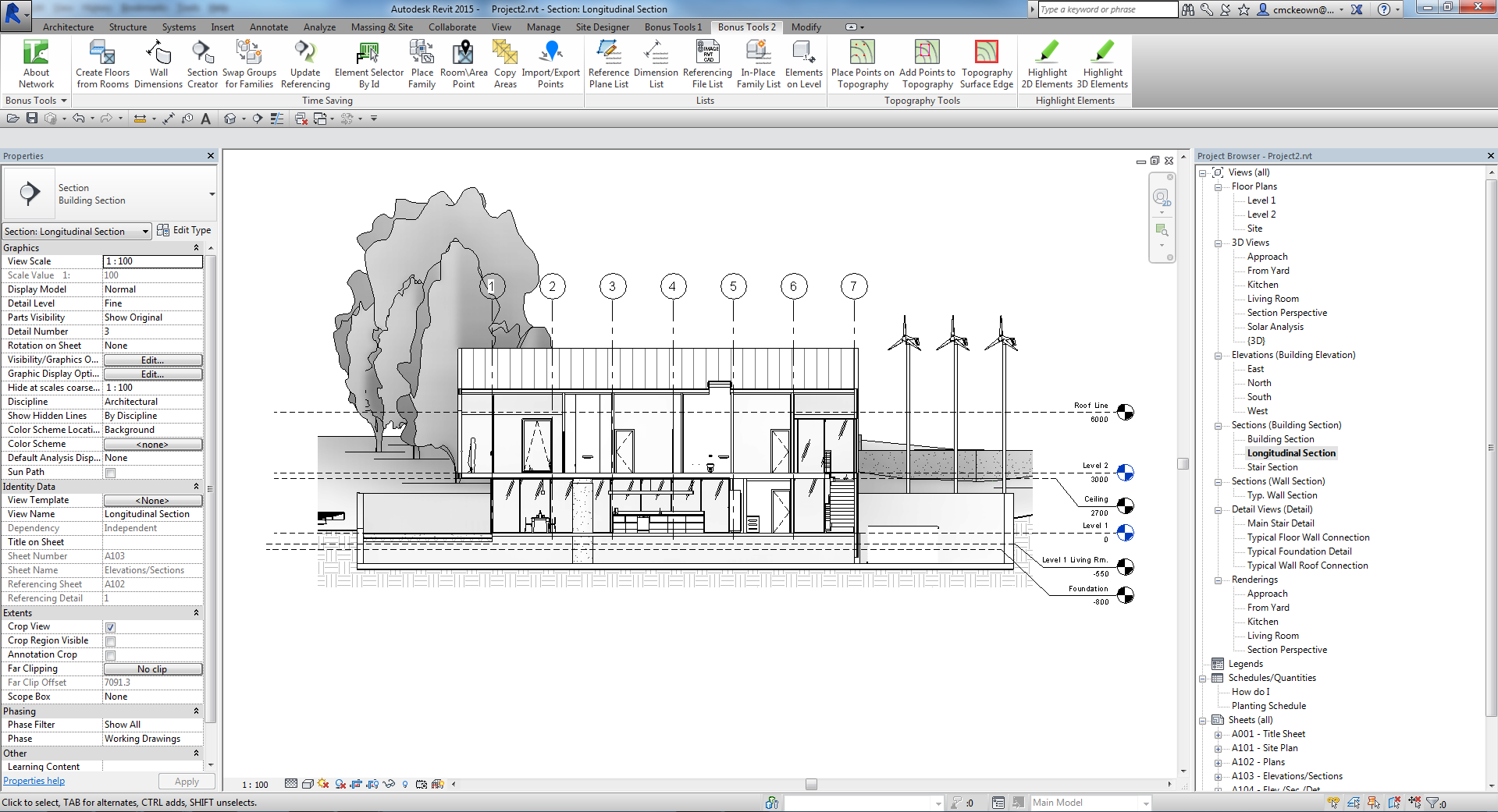 027 Update Referencing Sheets — active section view